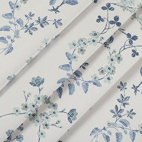 Fieldcrest Heritage Davina Vine Floral Grommet Top Energy Saving 100% Blackout Single Curtain Panel