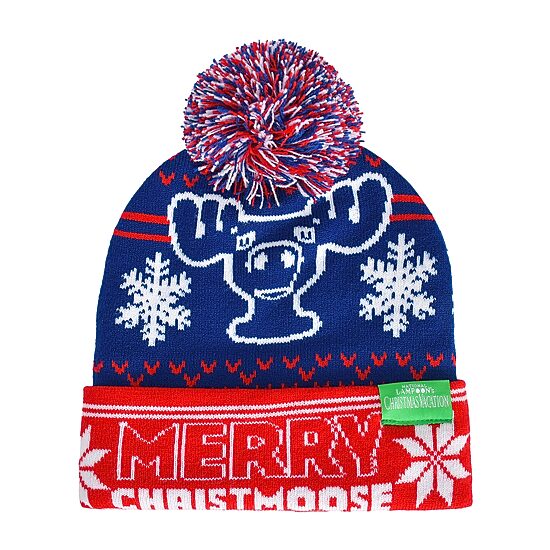 Merry Christmoose Mens Beanie