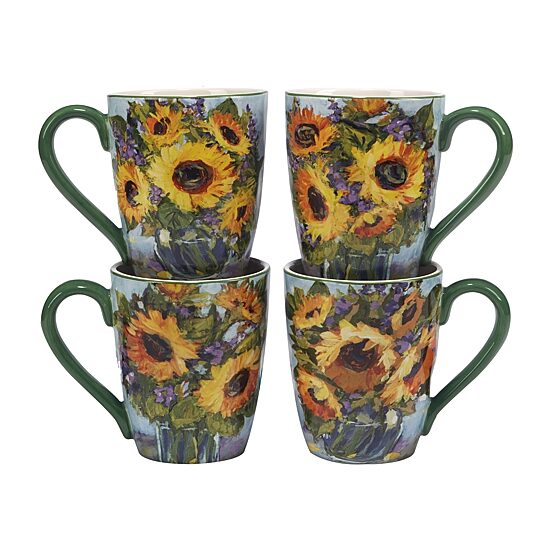 Certified International Sunflower Bouquet 16-pc. Earthenware Dinnerware Set