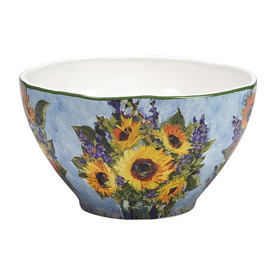 Certified International Sunflower Bouquet Serving Bowl