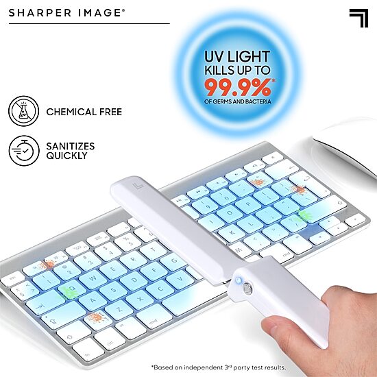 Sharper Image True UV Light Sanitizer Portable Wand