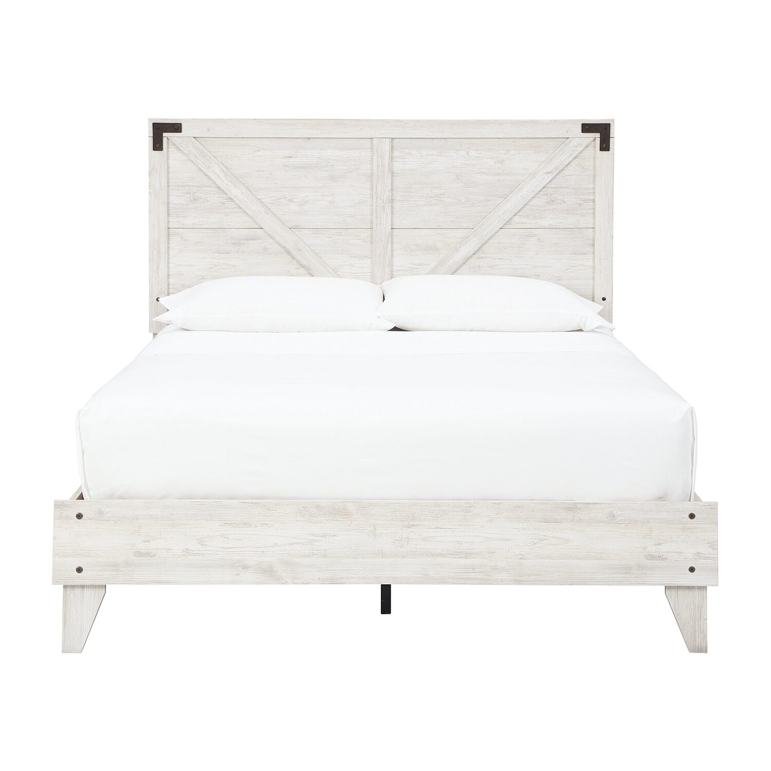 Signature Design By Ashley Shawburn Crossbuck Panel Platform Bed