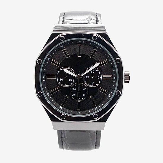Mens Black 3-pc. Watch Boxed Set Mac7097jc