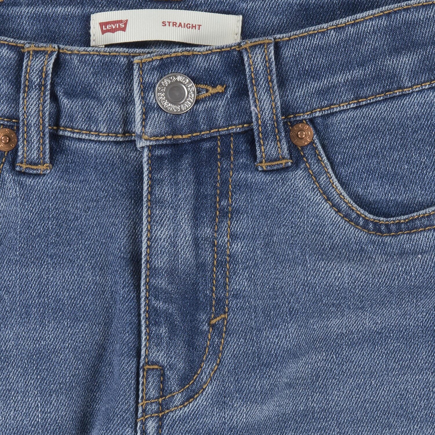 Levi's® Big Kid Girls Straight Leg Jean