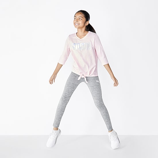 PUMA Big Kid Girls 20" Active Full Length Leggings