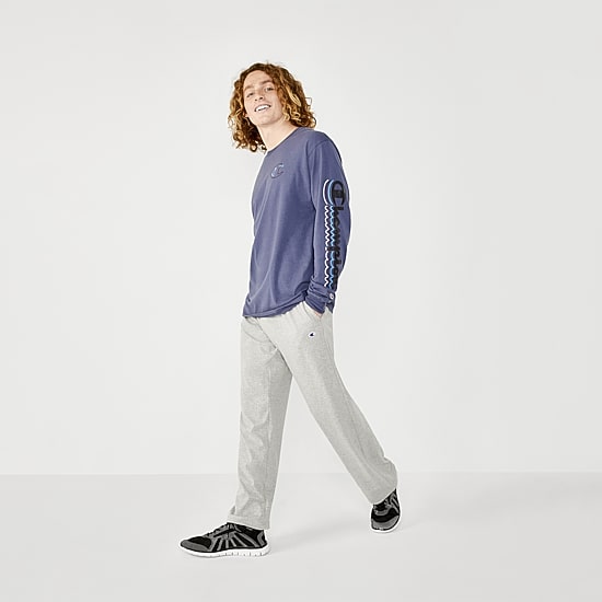 Champion Jersey Mens Straight Loose Fit Workout Pant