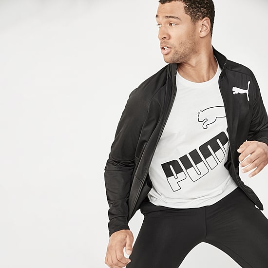PUMA Tricot Mens Lightweight Track Jacket