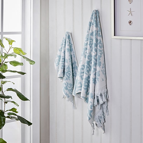 Saturday Knight Neutral Nuances Mirage 2-pk Hand Towels