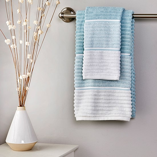 Saturday Knight Neutral Nuances Planet Ombre Bath Towel
