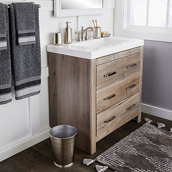 Saturday Knight Neutral Nuances Roche Waste Basket