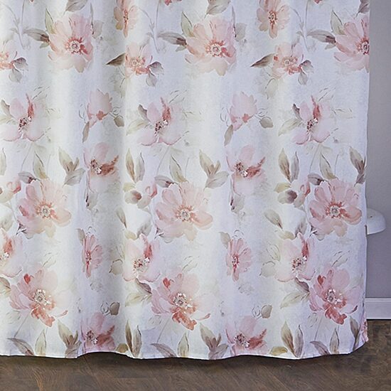 Saturday Knight Misty Floral Shower Curtain