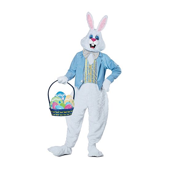 Unisex Adult Deluxe Easter Bunny Costume