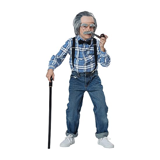 Little & Big Kid Unisex Old Man Costume Accessory