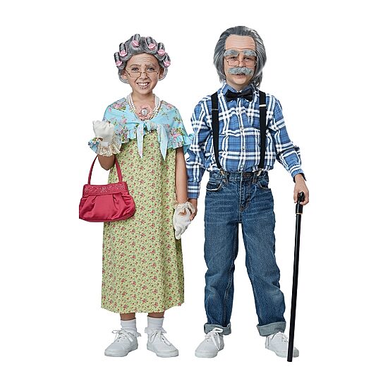 Little & Big Kid Unisex Old Man Costume Accessory