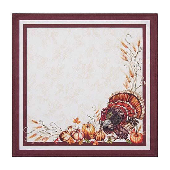 Threadmade Heritage Turkey 4-pc. Napkins