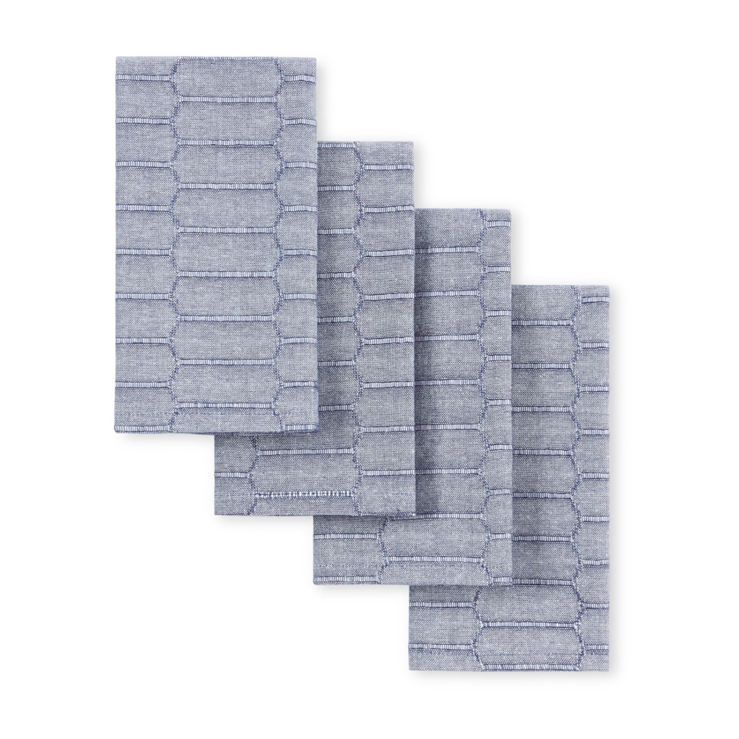 Martha Stewart Honeycomb Modern Farmhouse 4-pc. Napkins