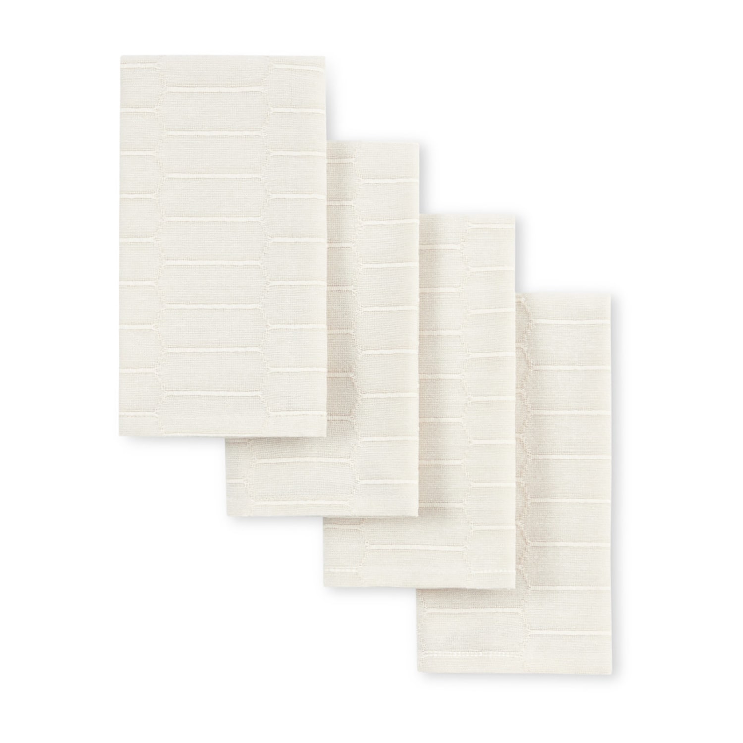 Martha Stewart Honeycomb Modern Farmhouse 4-pc. Napkins