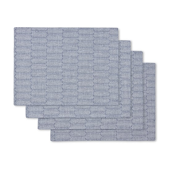 Martha Stewart Honeycomb 4-pc. Placemat Set