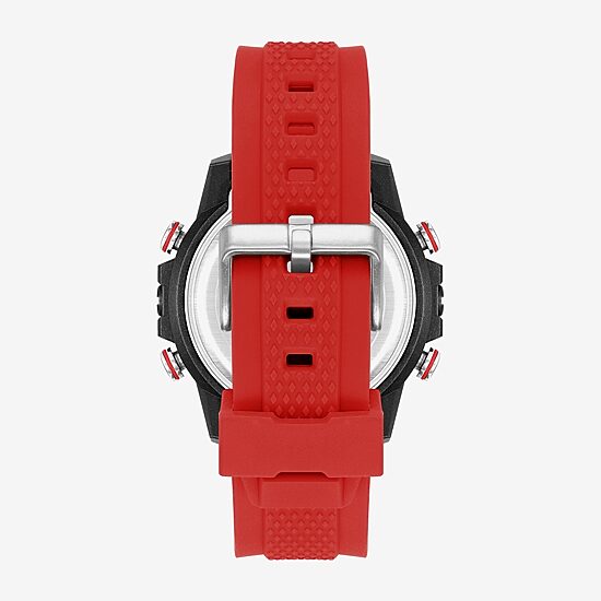 Armitron Mens Red Strap Watch 40/8510brd