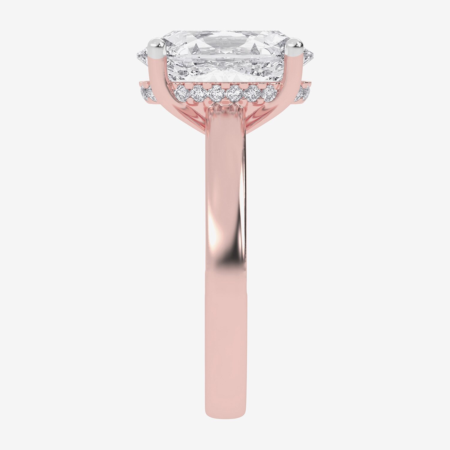 (G-H / Vs2-Si1) Womens 3 1/2 CT. T.W Lab Grown White Diamond 14K Gold Solitaire Engagement Ring