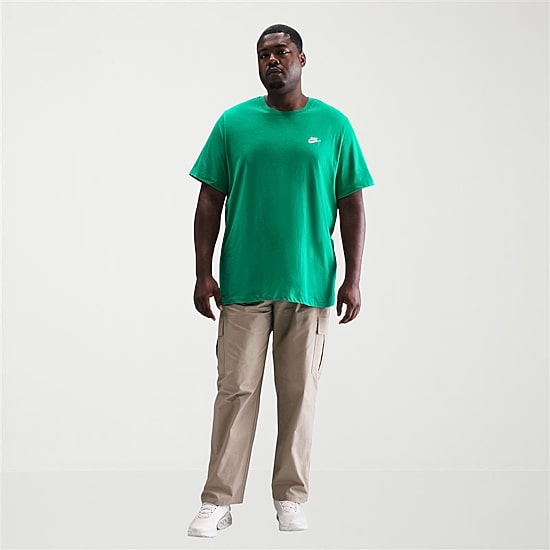 Nike Mens Crew Neck Short Sleeve Embroidered Active Big and Tall T-Shirt