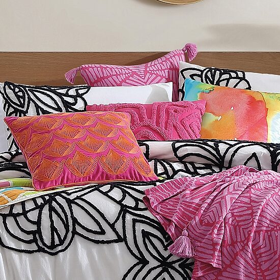 Rochelle Porter Crayon Square Throw Pillow