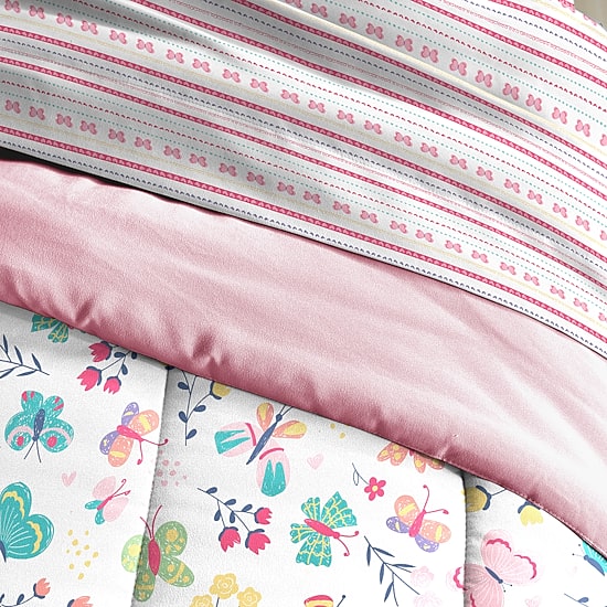 Dream Factory Butterfly Garden Comforter Sets