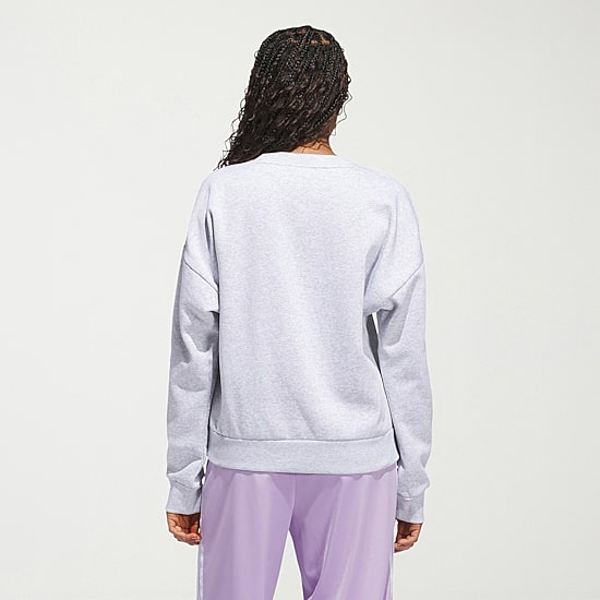 adidas Womens Crew Neck Long Sleeve Sweatshirt