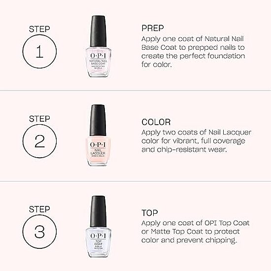 OPI Infinite Shine Gel-Like Topcoat Base Coat