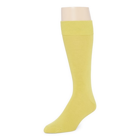 J. Ferrar Dress Mens Crew Socks