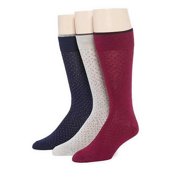 Stafford Super Soft Lux Mens 3 Pair Crew Socks