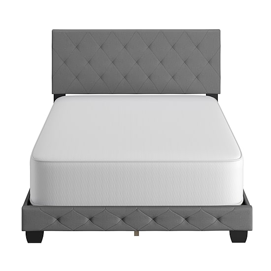 Claire Upholstered Tufted Platform Bed