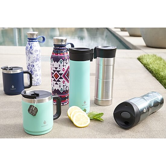 Hydraflow Hybrid 34oz Triple Wall Vacuum Insulated Bottle with Flip Straw