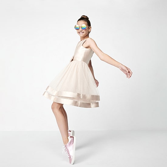 Speechless Little & Big Kid Girls Sleeveless Fit + Flare Dress