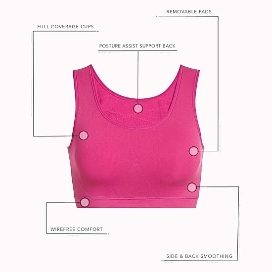 Leading Lady® The Olivia - All-Around Support Comfort Sports Bra - 5504