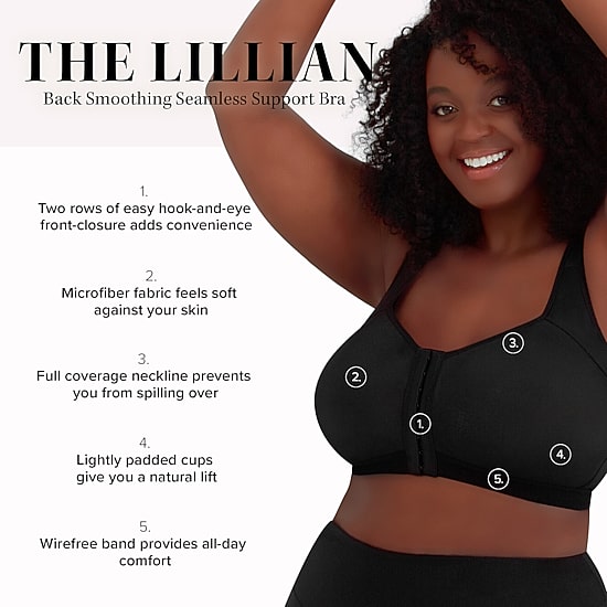 Leading Lady® The Lillian - Back Smoothing Seamless Support Bra- 5503
