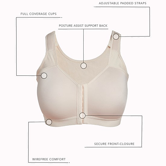 Leading Lady® The Lillian - Back Smoothing Seamless Support Bra- 5503