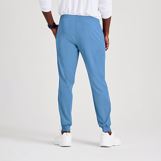 Skechers Skp572 Structure 3-Pocket Jogger Mens Tag Free Stretch Fabric Moisture Wicking Scrub Pant