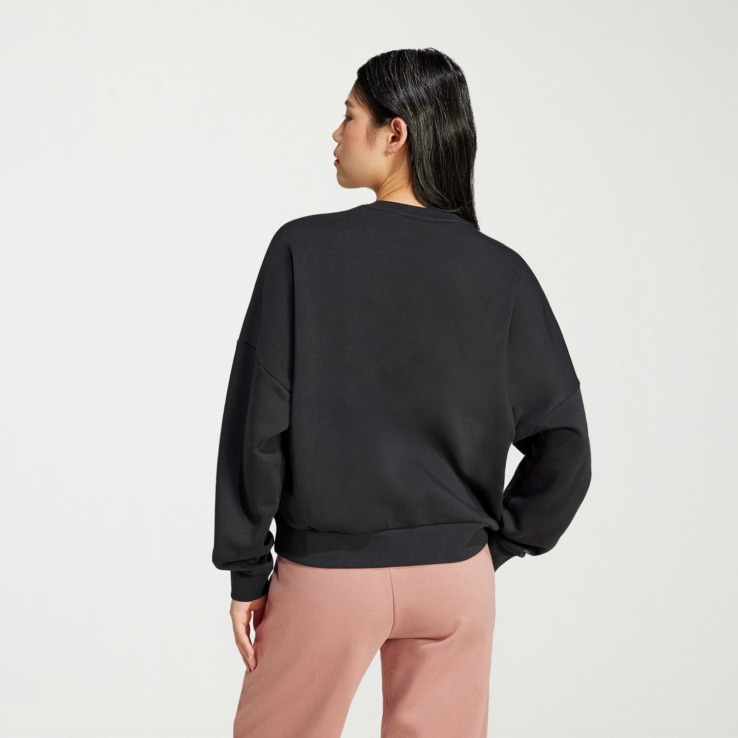adidas Womens Crew Neck Long Sleeve Sweatshirt