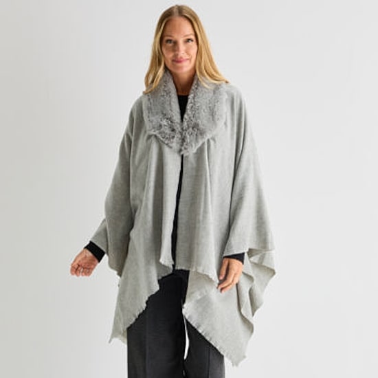 Liz Claiborne Fur Wrap