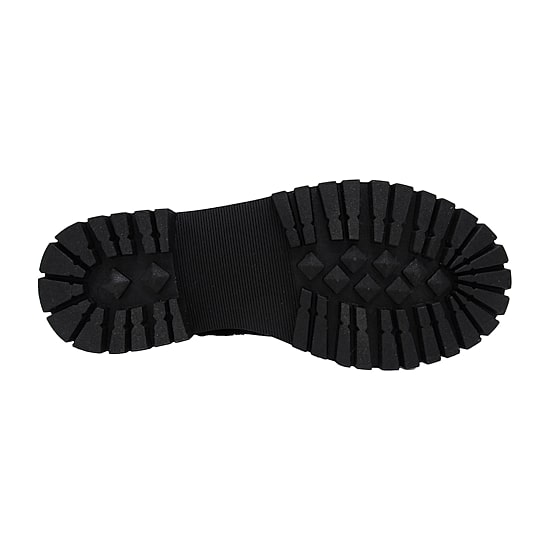 Pop Womens Baldwin Flat Heel Motorcycle Boots