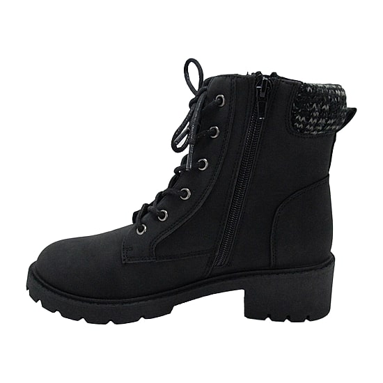 Pop Womens Vega Block Heel Booties