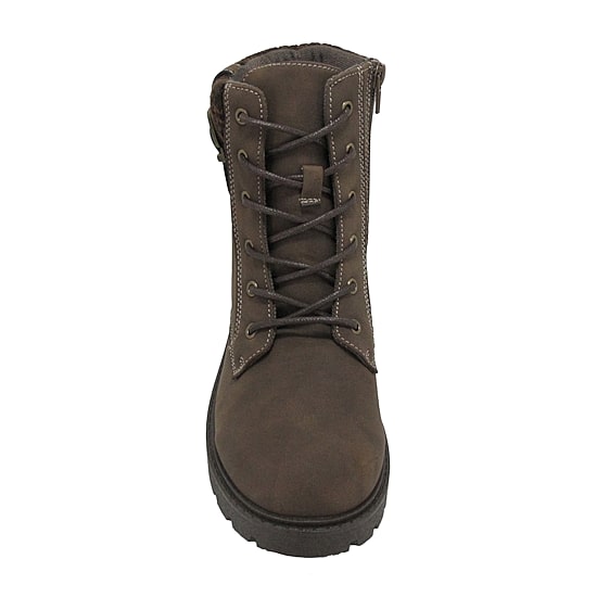 Pop Womens Vega Block Heel Booties