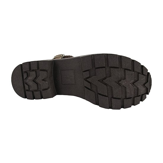 Pop Womens Vega Block Heel Booties
