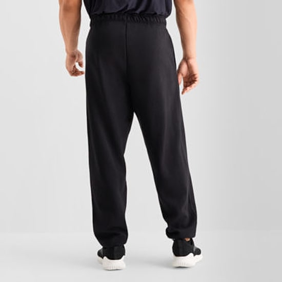 Xersion Quick Dry Cotton Blend Mens Drawstring Waist Straight Regular Fit Big and Tall Fleece Sweatpant
