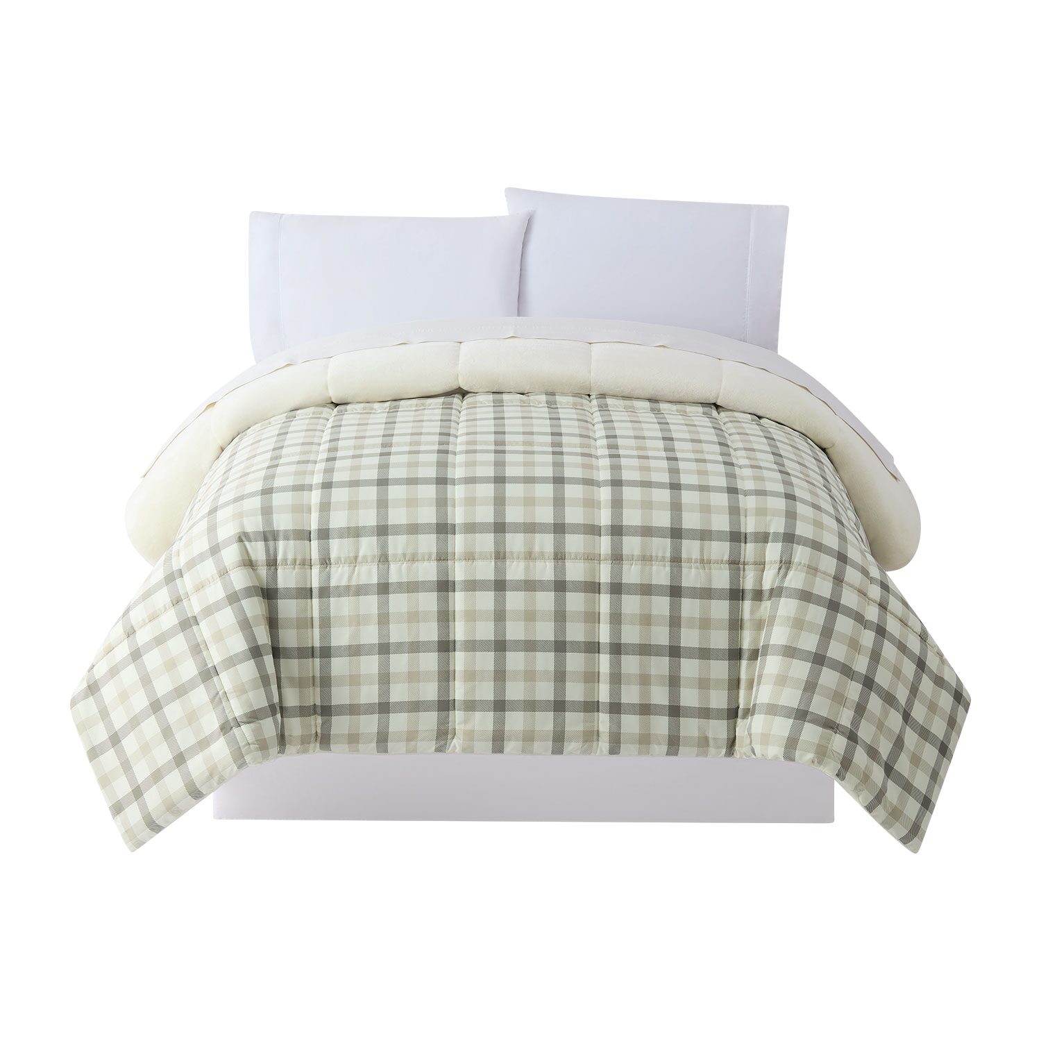 Home Expressions Plush Ultra Soft Down Alternative Reversible Comforter