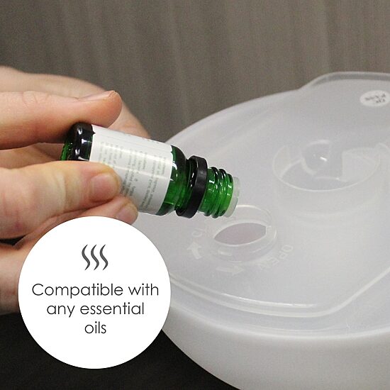 Crane 2-In-1 Personal 0.35 Gallon Ultrasonic Cool Mist Humidifier & Aroma Diffuser
