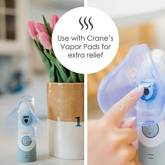 Crane Cordless Rechargeable Warm and Cool Mist Inhaler