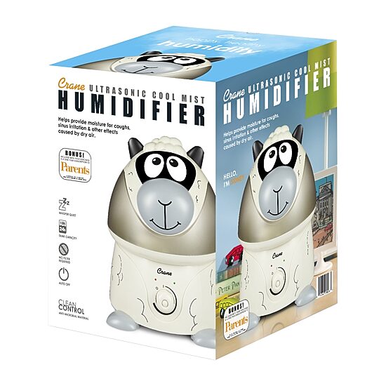 Crane 1 Gallon Ultrasonic Cool Mist Humidifier - Sheep