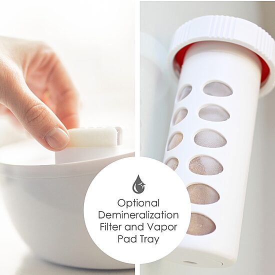 Crane Mini 0.5 Gallon Ultrasonic Cool Mist Humidifier - Fox